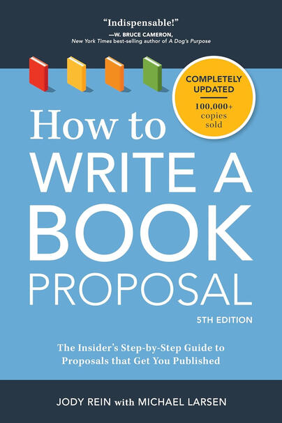How to write a book proposal cover image.